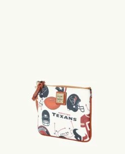 NFL Texans Stadium Wristlet TEXANS -Florentine Shop W0279G QWMWPATNTEXA ALT1 1