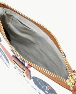 NFL Texans Stadium Wristlet TEXANS -Florentine Shop W0279G QWMWPATNTEXA ALT2