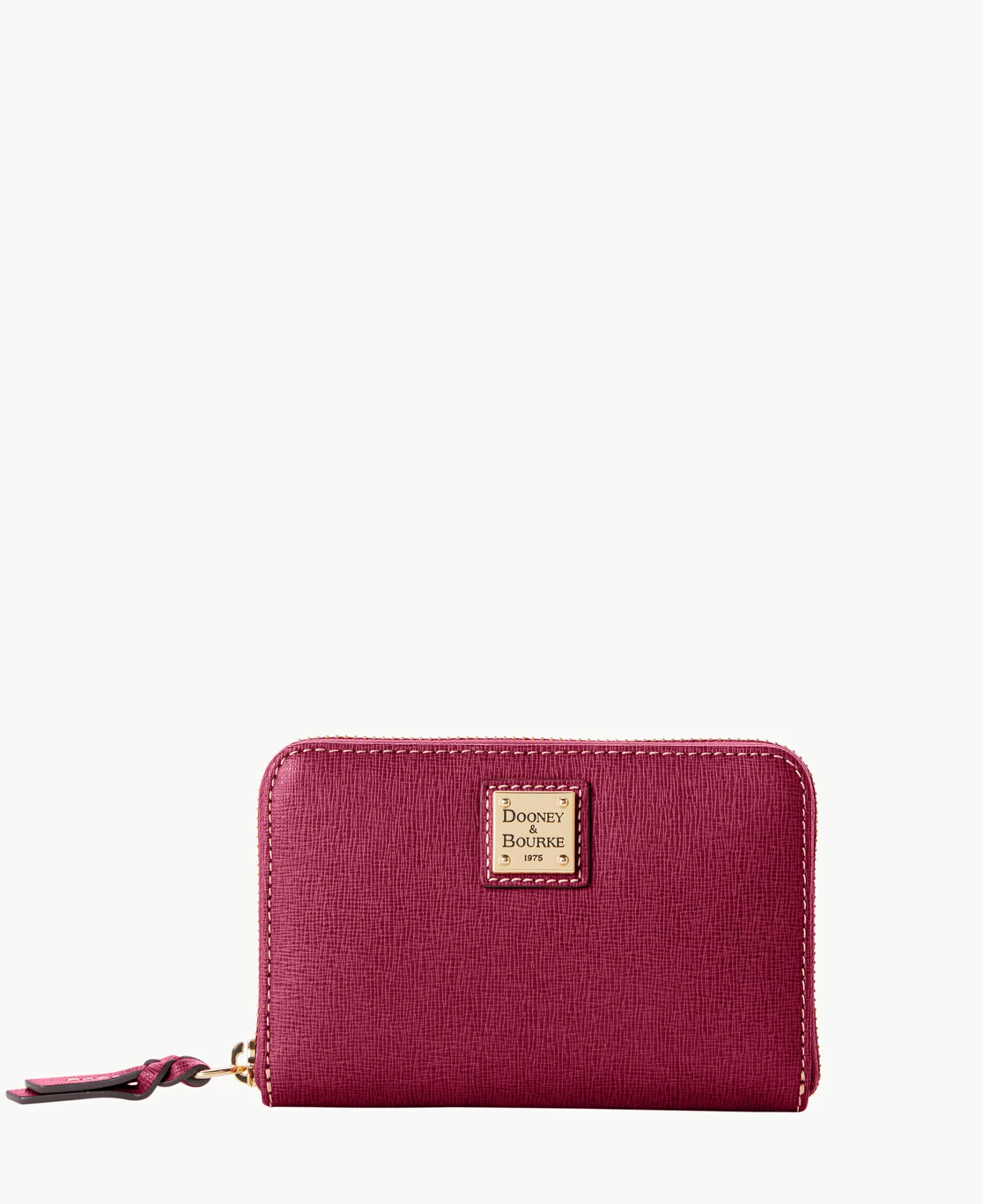 Saffiano Medium Zip Around Credit Card Case Black Saffiano Medium Zip Around Credit Card Case Black -Florentine Shop W0323G SICBSICB