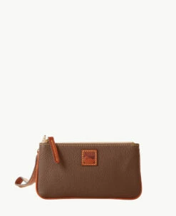 Pebble Grain Medium Wristlet Blush -Florentine Shop W0326G 9PBFPAKR