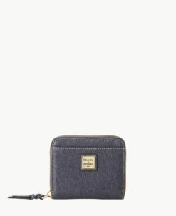 Saffiano Small Zip Around Wallet Marine 16 Saffiano Small Zip Around Wallet Marine -Florentine Shop W0329G SIDYSIDY