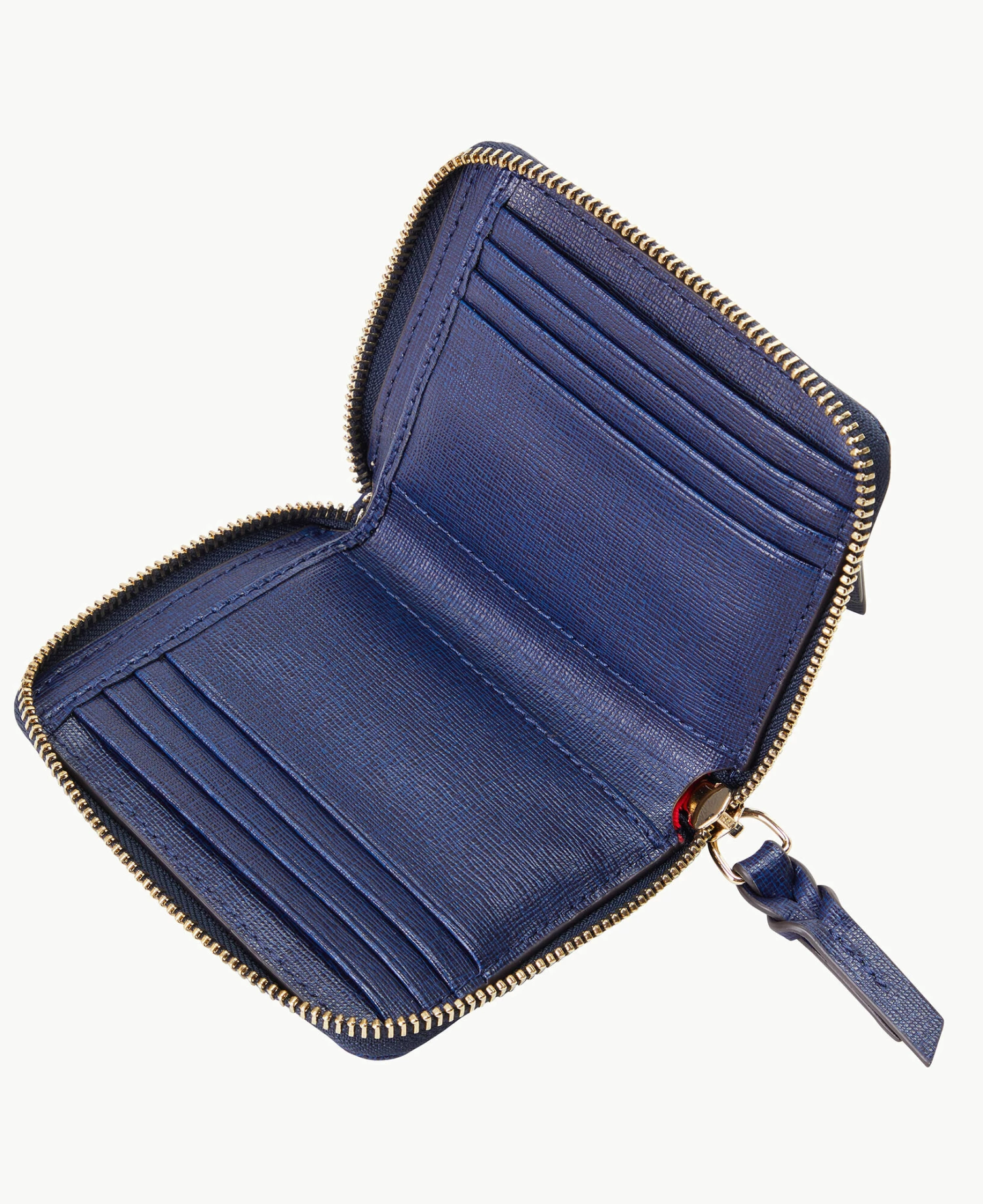 Saffiano Small Zip Around Wallet Marine Saffiano Small Zip Around Wallet Marine -Florentine Shop W0329G SIMRSIMR ALT2