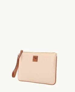 Pebble Grain Large Wristlet Blush -Florentine Shop W0333G 9PZLPAKR ALT1 1