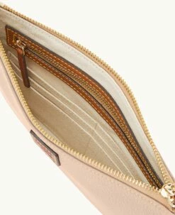 Pebble Grain Large Wristlet Blush -Florentine Shop W0333G 9PZLPAKR ALT2 1