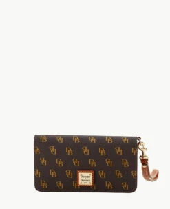 Gretta Fey Phone Wristlet Brown Tmoro