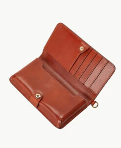 Gretta Fey Phone Wristlet Brown Tmoro 2 Gretta Fey Phone Wristlet Brown Tmoro -Florentine Shop W0431G NGBMPATN ALT2