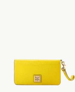 Saffiano Fey Phone Wristlet Amber 11 Saffiano Fey Phone Wristlet Amber -Florentine Shop W0431G SIFOSIFO