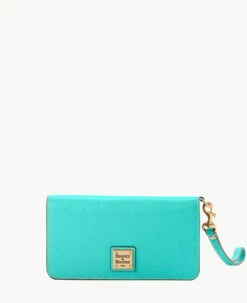 Saffiano Fey Phone Wristlet Amber 13 Saffiano Fey Phone Wristlet Amber -Florentine Shop W0431G SIMISIMI