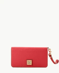 Saffiano Fey Phone Wristlet Amber 17 Saffiano Fey Phone Wristlet Amber -Florentine Shop W0431G SITOSITO