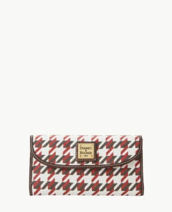 Houndstooth Continental Clutch Green 8 Houndstooth Continental Clutch Green -Florentine Shop W0507G 1HBKPABM0001