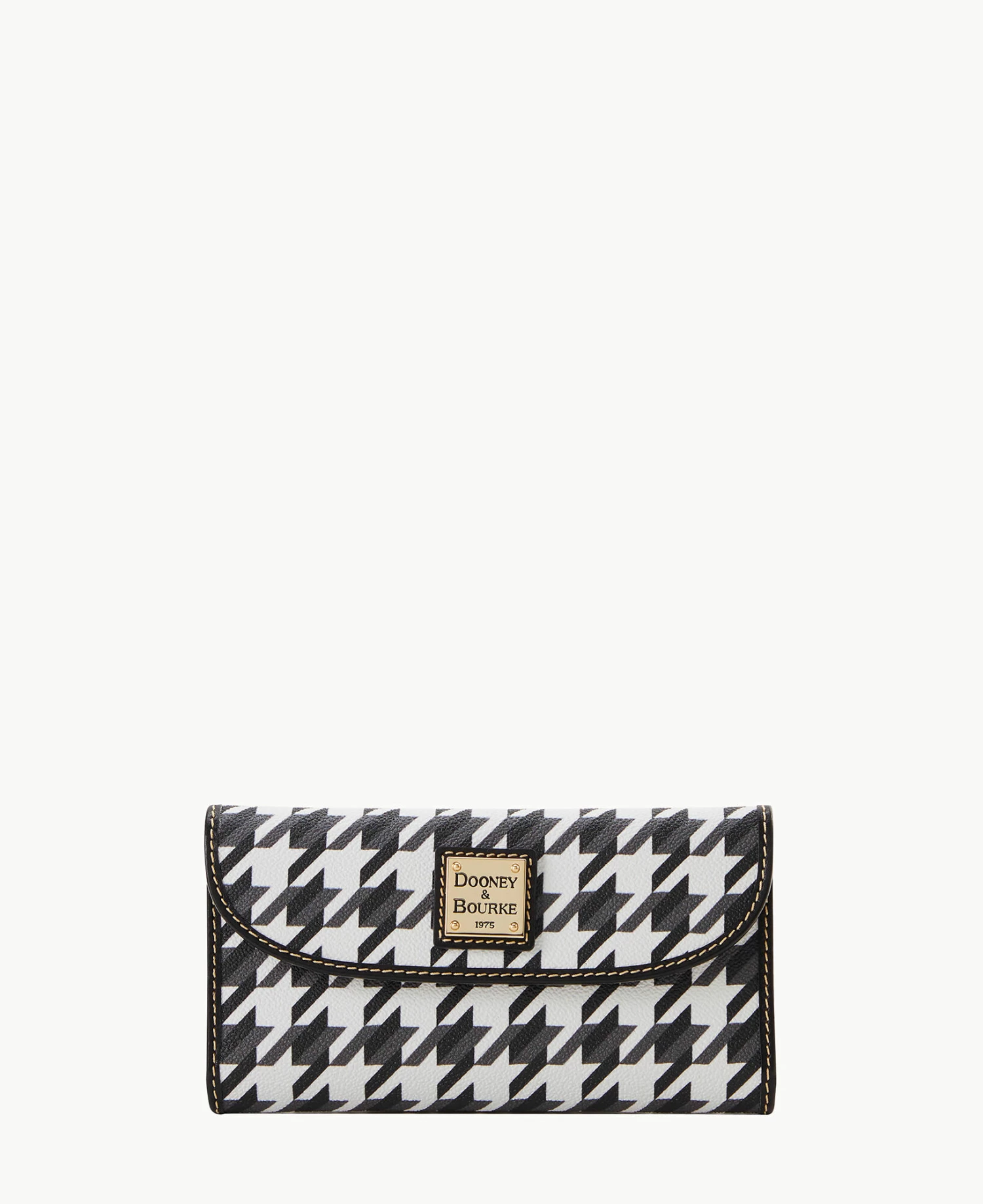 Houndstooth Continental Clutch Green Houndstooth Continental Clutch Green -Florentine Shop W0507G 1HBLPABL0001