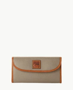 Pebble Grain Continental Clutch Blush -Florentine Shop W0507G 9PTPPAKR