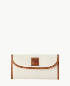 Pebble Grain Continental Clutch Blush -Florentine Shop W0507G 9PWHPAKR