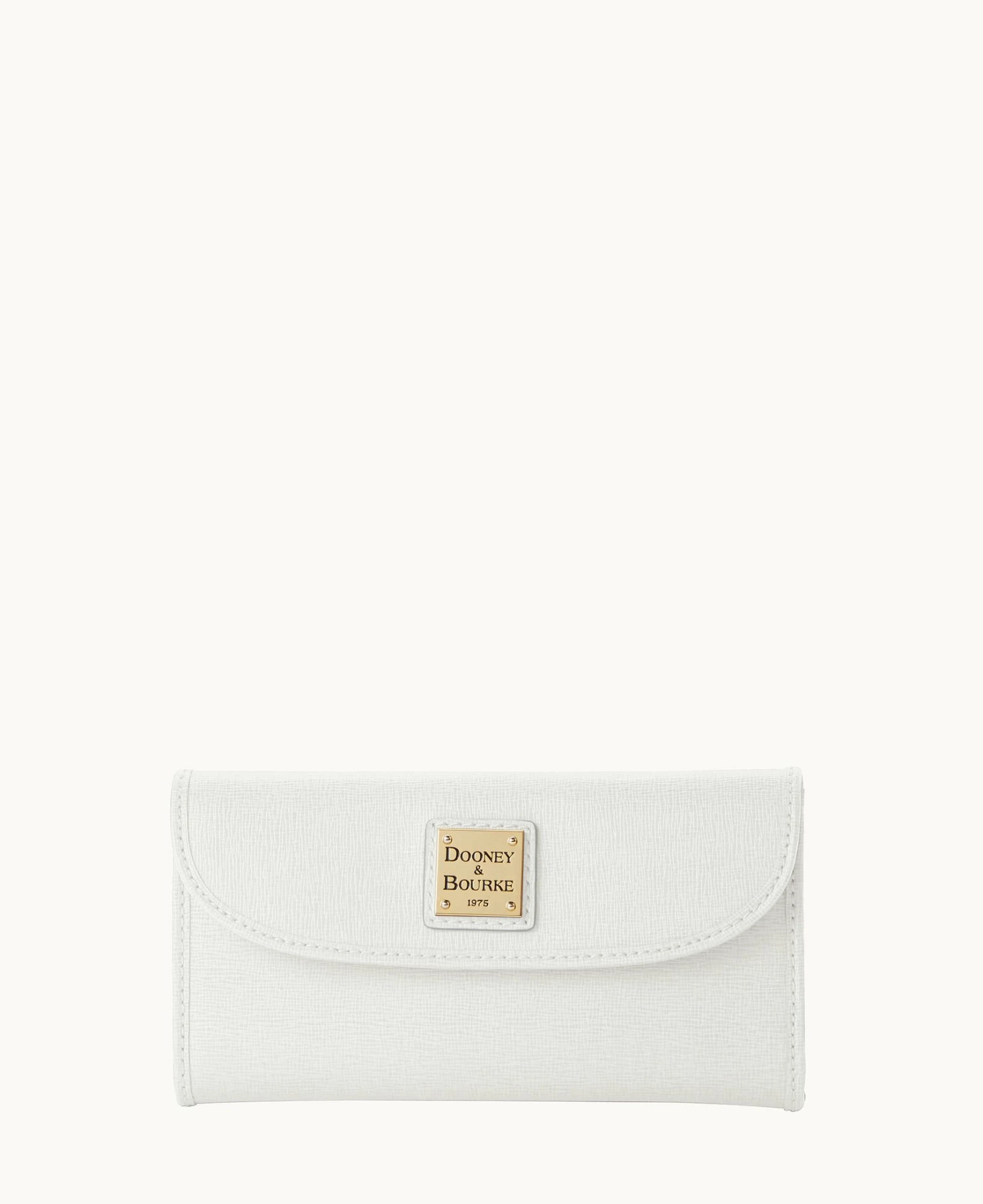 Saffiano Continental Clutch Off White Saffiano Continental Clutch Off White -Florentine Shop W0507G SIOWSIOW0002 1