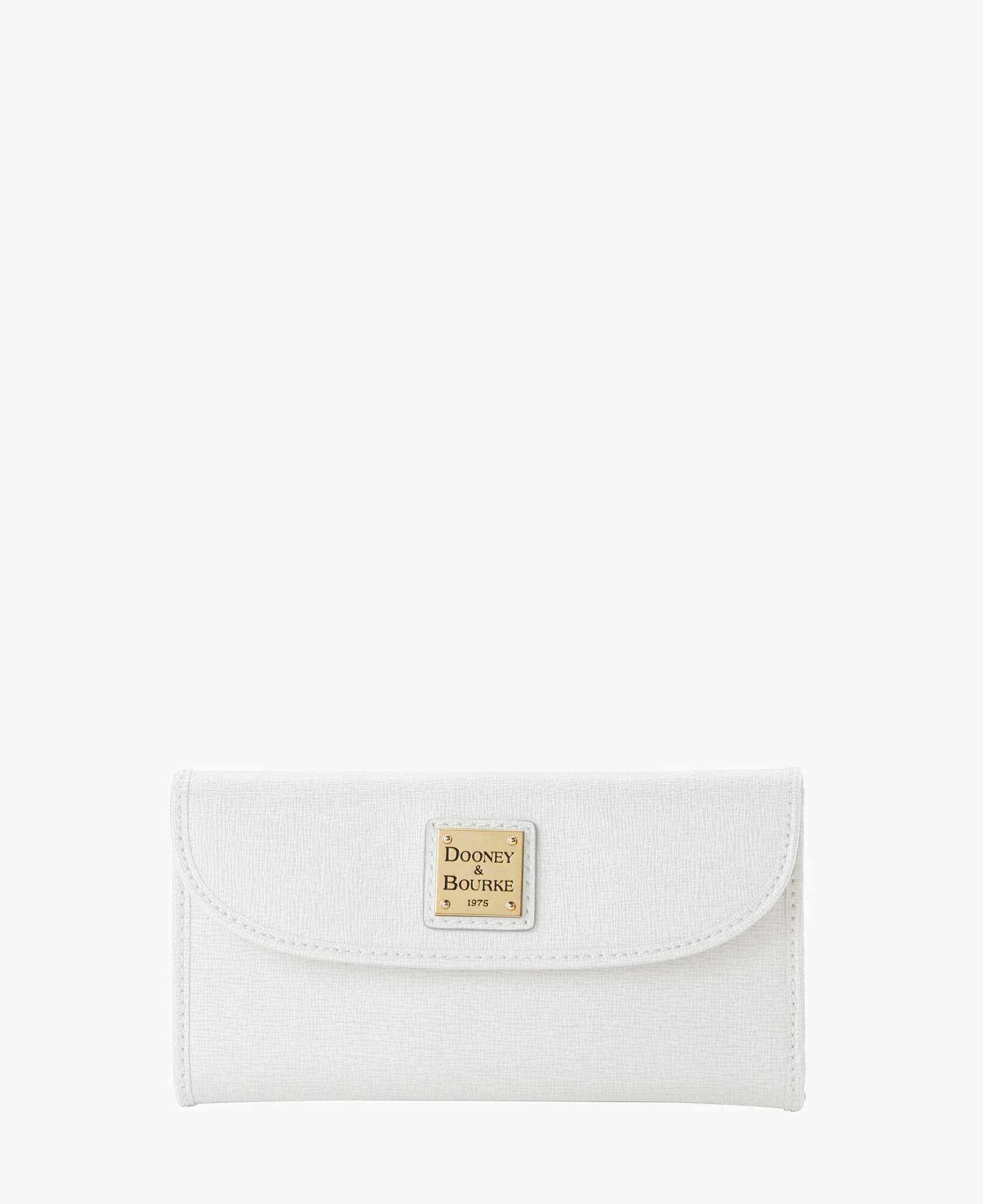Saffiano Continental Clutch Off White Saffiano Continental Clutch Off White -Florentine Shop W0507G SIOWSIOW0002