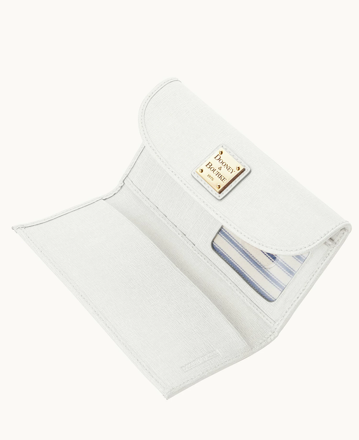 Saffiano Continental Clutch Off White Saffiano Continental Clutch Off White -Florentine Shop W0507G SIOWSIOW0002 ALT2 1