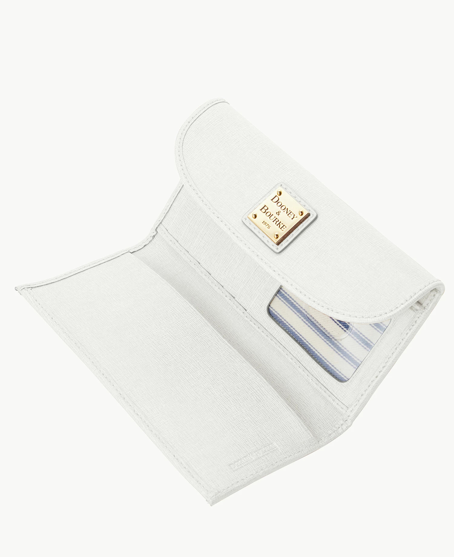 Saffiano Continental Clutch Off White Saffiano Continental Clutch Off White -Florentine Shop W0507G SIOWSIOW0002 ALT2