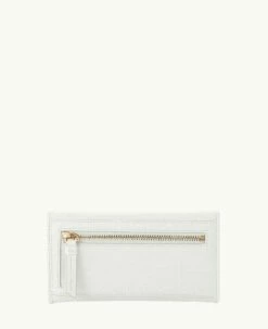 Saffiano Continental Clutch Off White 9 Saffiano Continental Clutch Off White -Florentine Shop W0507G SIOWSIOW0002 ALT3 1