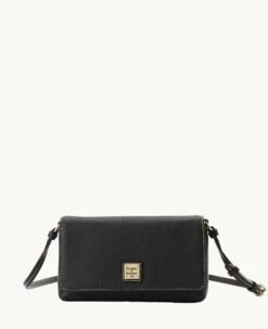 Pebble Grain Becca Crossbody Black Black -Florentine Shop W1033G AWBLPABL 1