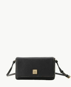Pebble Grain Becca Crossbody Black Black -Florentine Shop W1033G AWBLPABL 2