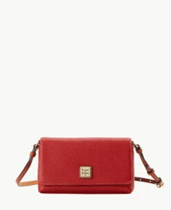 Pebble Grain Becca Crossbody Black Black -Florentine Shop W1033G AWRDPATN