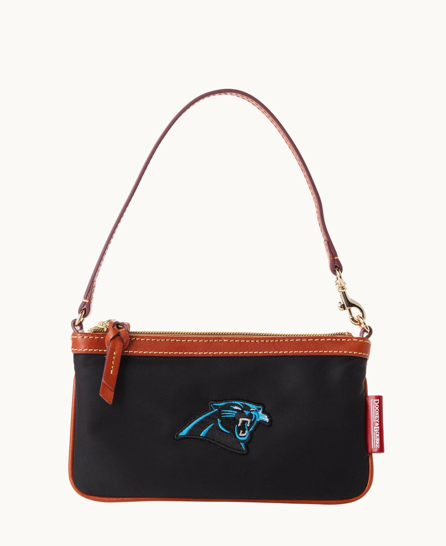 NFL Panthers Large Slim Wristlet PANTHERS NFL Panthers Large Slim Wristlet PANTHERS -Florentine Shop W1111G INBLPATNPANT 1