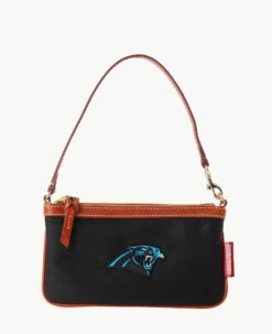 NFL Panthers Large Slim Wristlet PANTHERS 4 NFL Panthers Large Slim Wristlet PANTHERS -Florentine Shop W1111G INBLPATNPANT 2