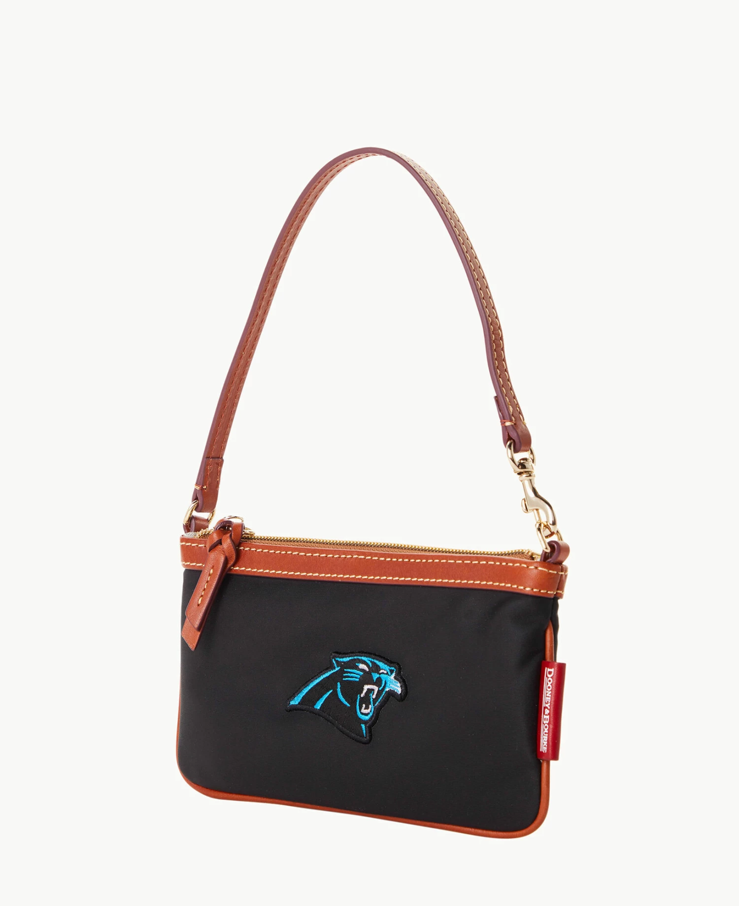 NFL Panthers Large Slim Wristlet PANTHERS NFL Panthers Large Slim Wristlet PANTHERS -Florentine Shop W1111G INBLPATNPANT ALT1