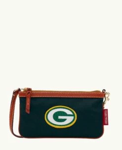 NFL Packers Large Slim Wristlet Packers 2 NFL Packers Large Slim Wristlet Packers -Florentine Shop W1111G INBLPATNPCKR 1