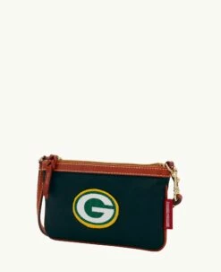 NFL Packers Large Slim Wristlet Packers 3 NFL Packers Large Slim Wristlet Packers -Florentine Shop W1111G INBLPATNPCKR ALT1 1
