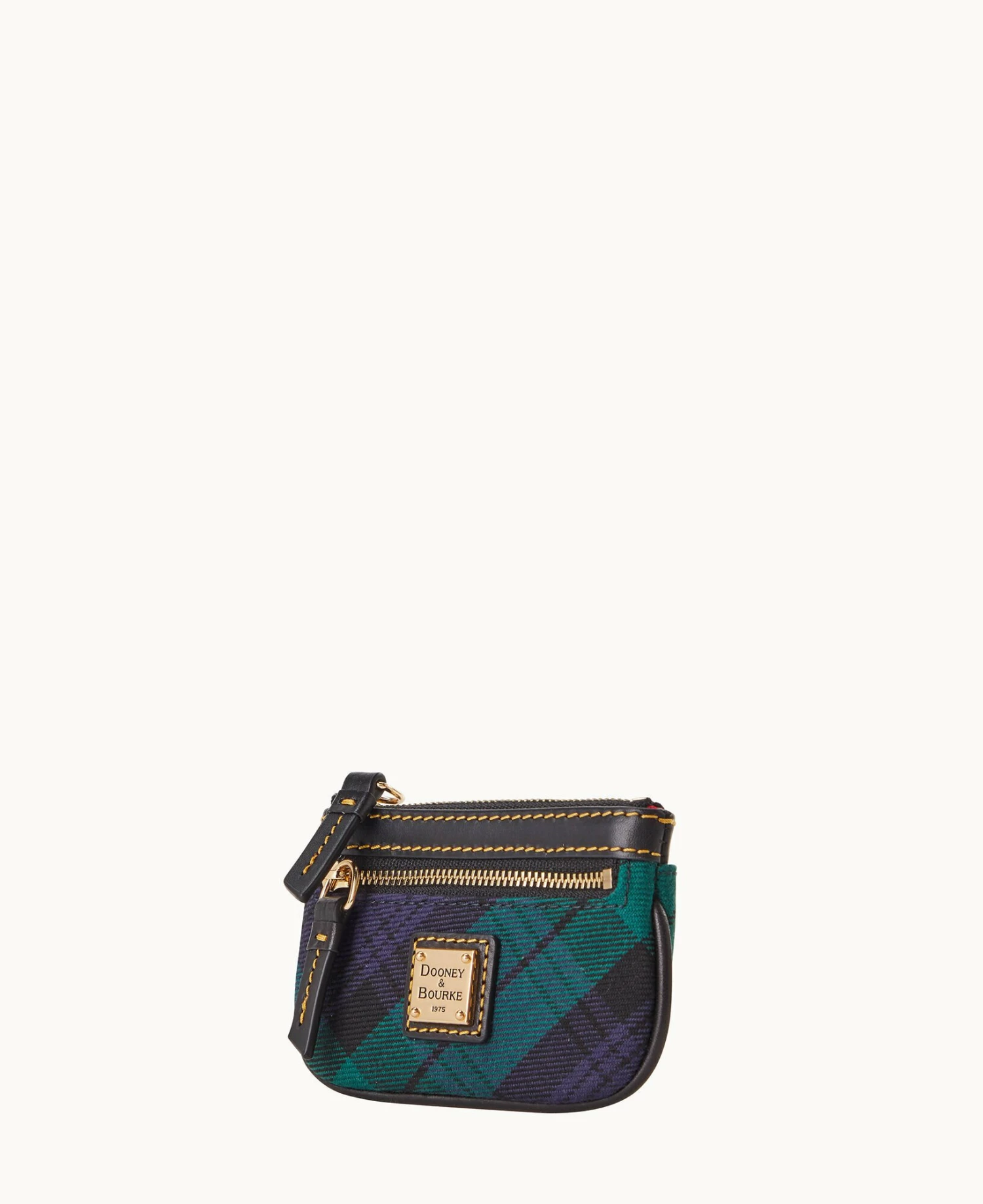 Tartan Small Coin Case Navy Tartan Small Coin Case Navy -Florentine Shop W1160G TTNVPABL ALT1 1