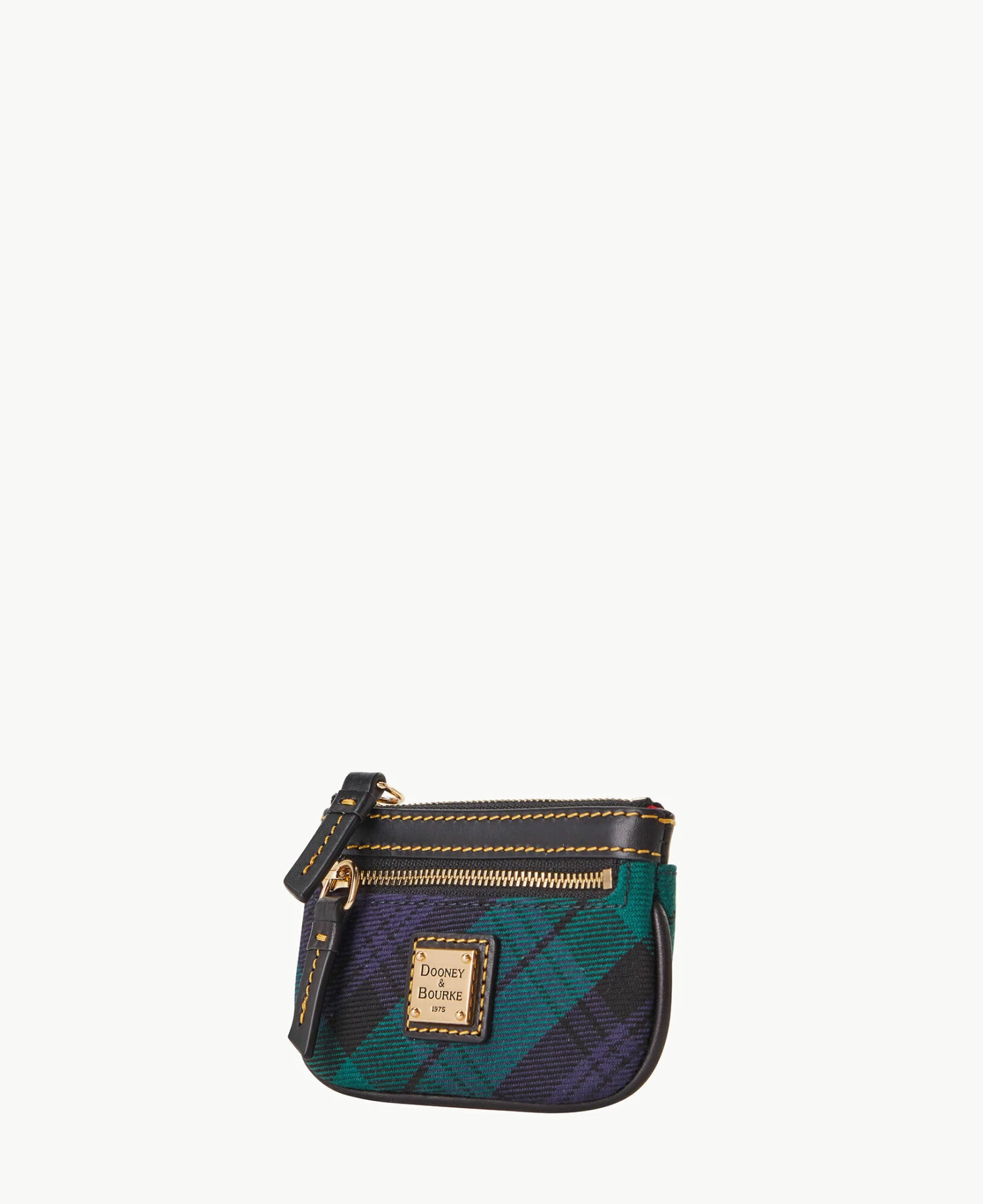 Tartan Small Coin Case Navy Tartan Small Coin Case Navy -Florentine Shop W1160G TTNVPABL ALT1