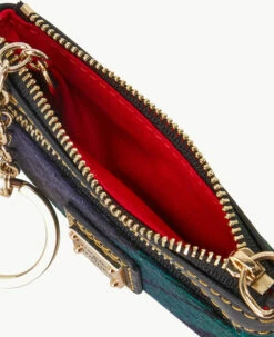 Tartan Small Coin Case Navy 2 Tartan Small Coin Case Navy -Florentine Shop W1160G TTNVPABL ALT2