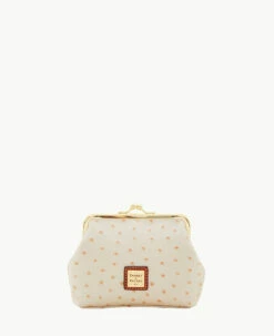 Ostrich Large Frame Purse Grey 16 Ostrich Large Frame Purse Grey -Florentine Shop W1407G OTPEPATN