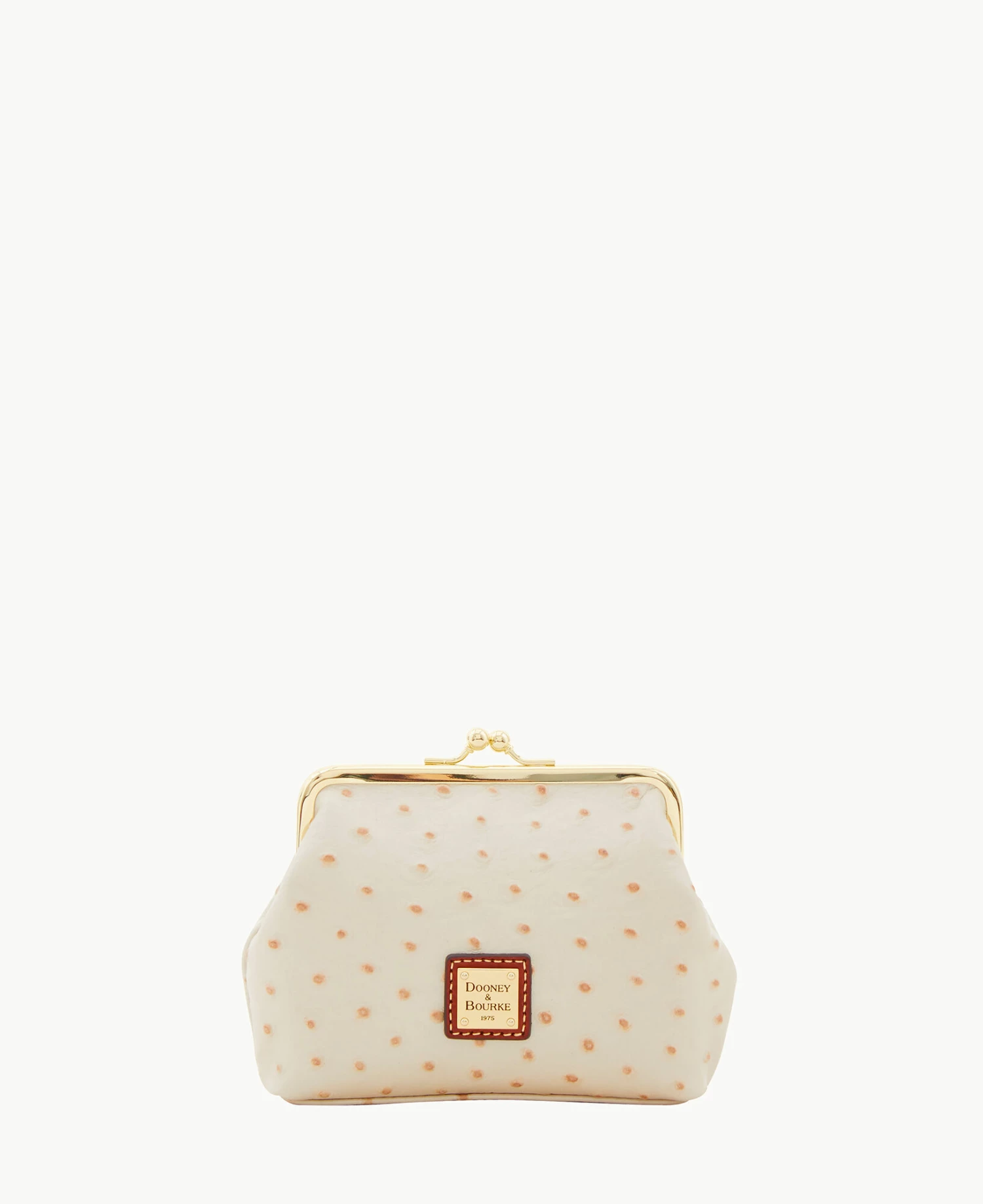 Ostrich Large Frame Purse Grey Ostrich Large Frame Purse Grey -Florentine Shop W1407G OTPEPATN