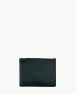 Concord Accessories Billfold With Train Pass Black