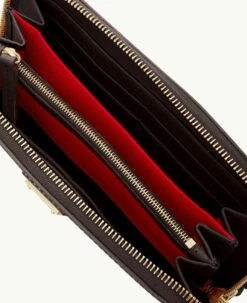 Saffiano Large Zip Around Smoke Grey -Florentine Shop W4032G SISMSISM ALT2 1